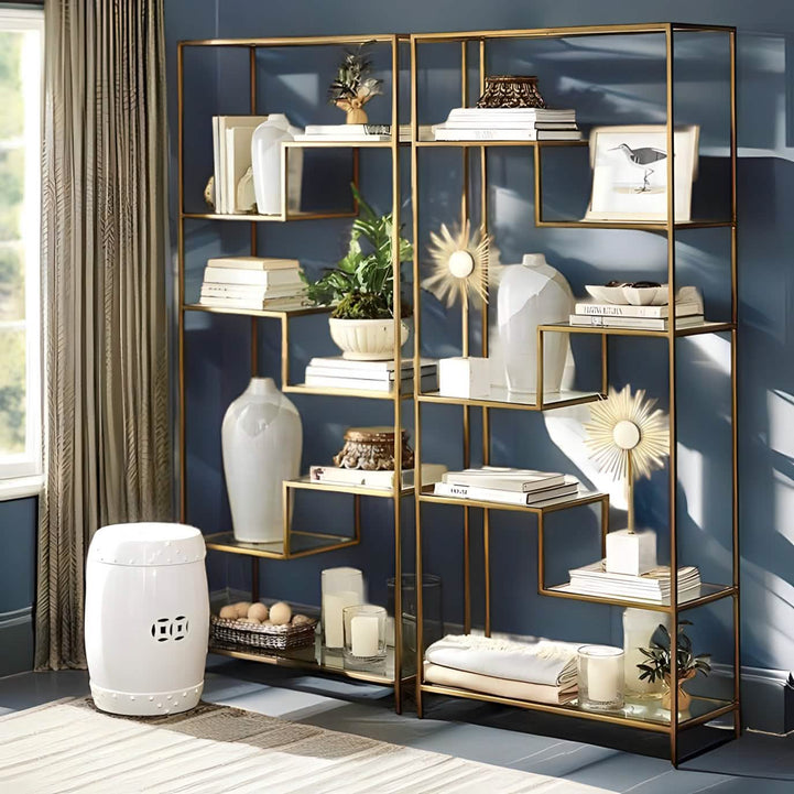 NArt147- Metal Shelving Unit
