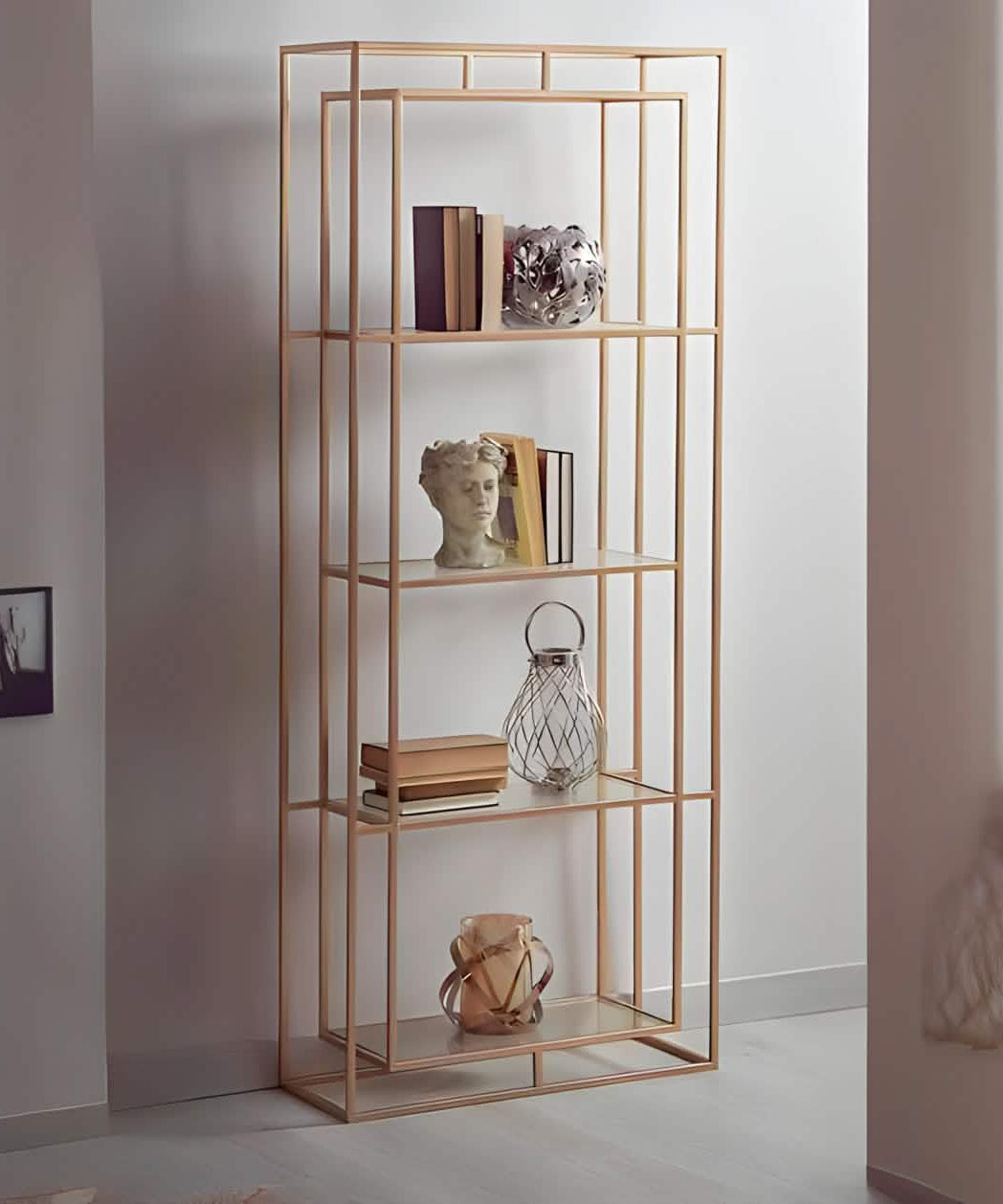 NArt148- وحدة أرفف معدن