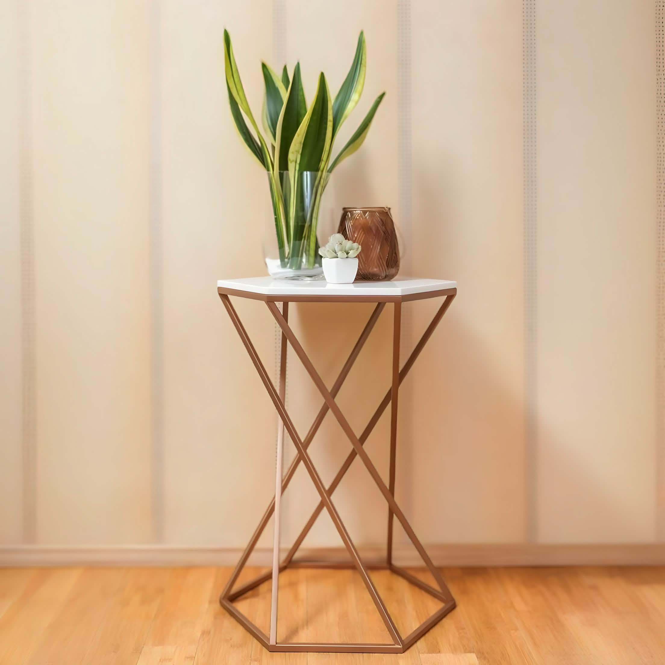 NArt187 - ترابيزة جانبية رخام