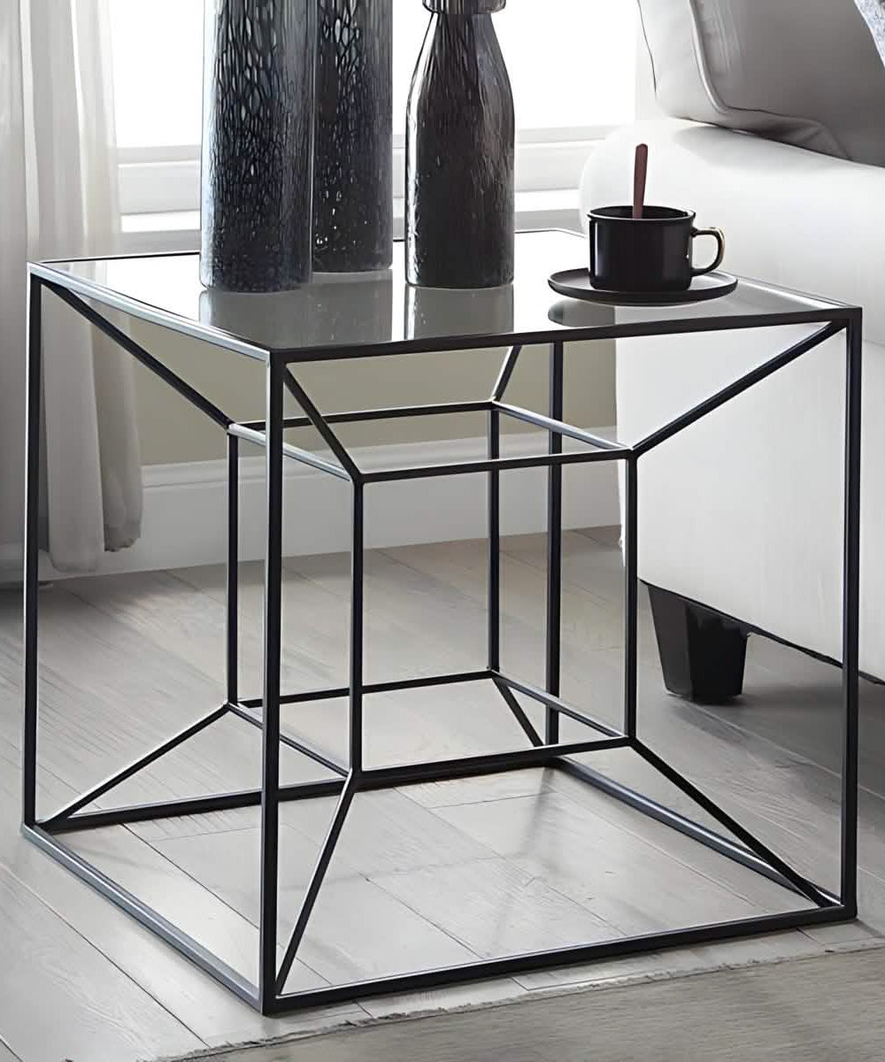 NArt194 - ترابيزة جانبية زجاج