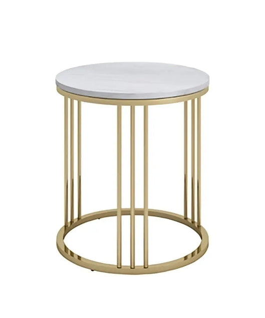 NArt11- ترابيزة قهوة مع ترابيزة جانبية معدن