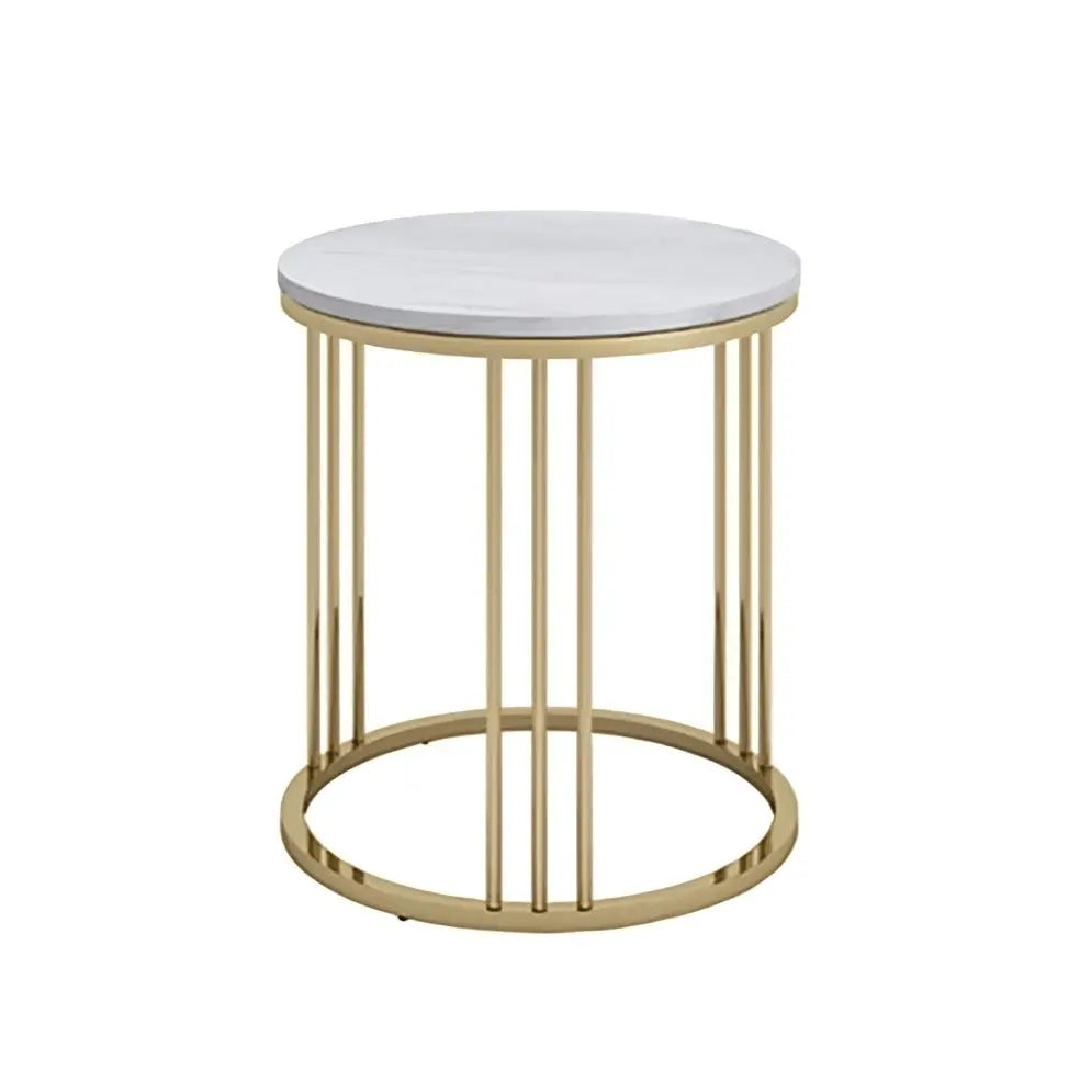 NArt11- ترابيزة قهوة مع ترابيزة جانبية معدن