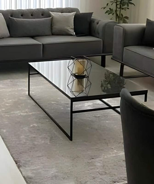 NArt199 - ترابيزة قهوة زجاج