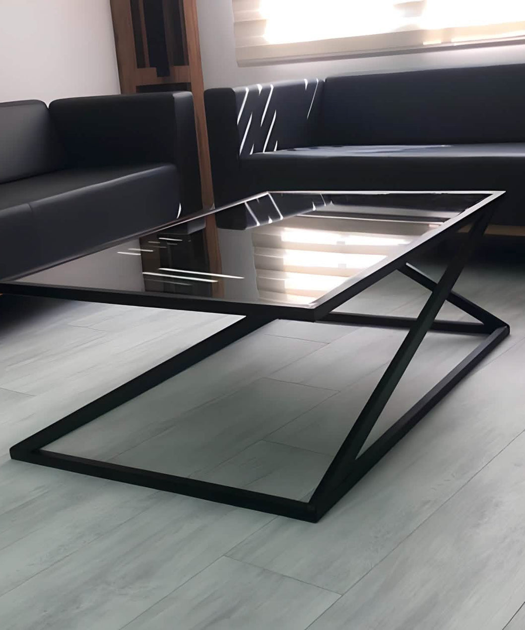 NArt201 - ترابيزة قهوة زجاج