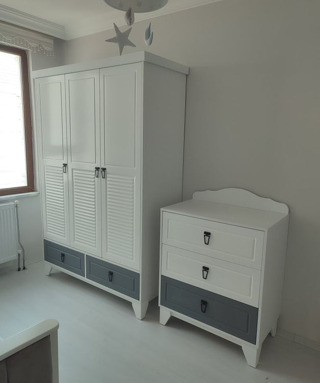 دولاب مع وحدة ادراج