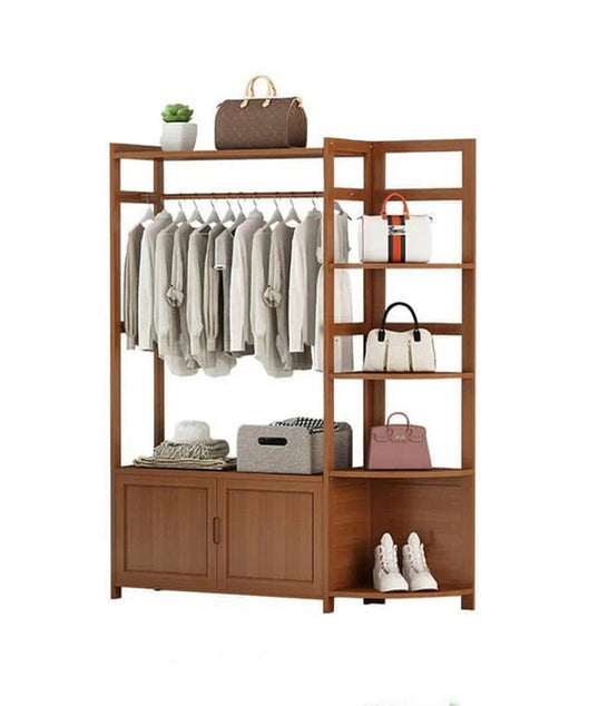 استاند ملابس خشب طبيعي