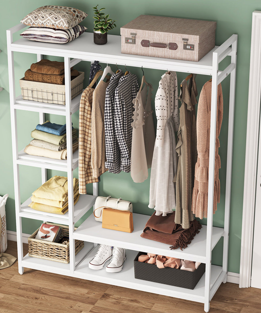 استاند ملابس خشب طبيعي