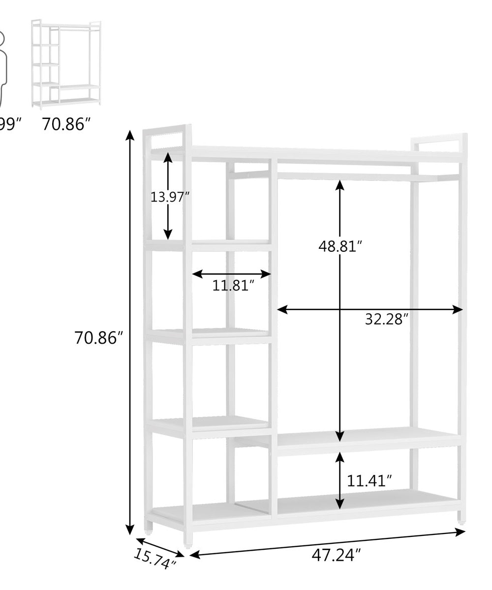 استاند ملابس خشب طبيعي