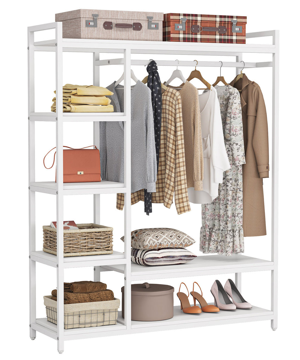 استاند ملابس خشب طبيعي