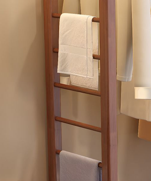 استاند ملابس خشب طبيعي