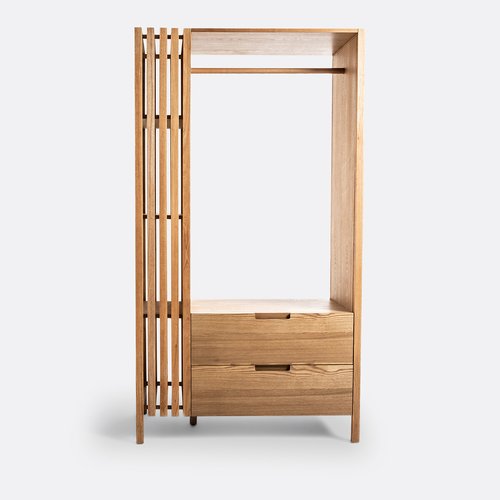 استاند ملابس خشب طبيعي