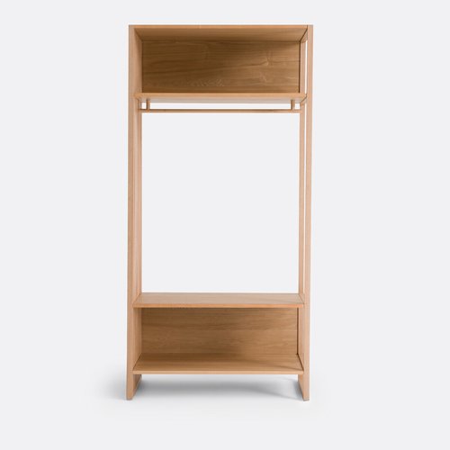 استاند ملابس خشب طبيعي