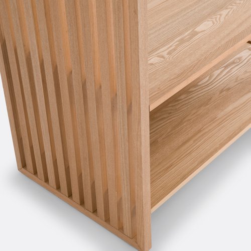 استاند ملابس خشب طبيعي