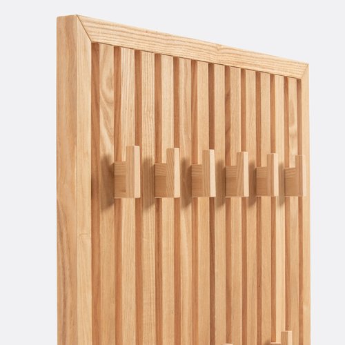 استاند ملابس خشب طبيعي