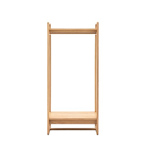 استاند ملابس خشب طبيعي