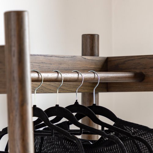 استاند ملابس خشب طبيعي