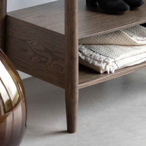 استاند ملابس خشب طبيعي