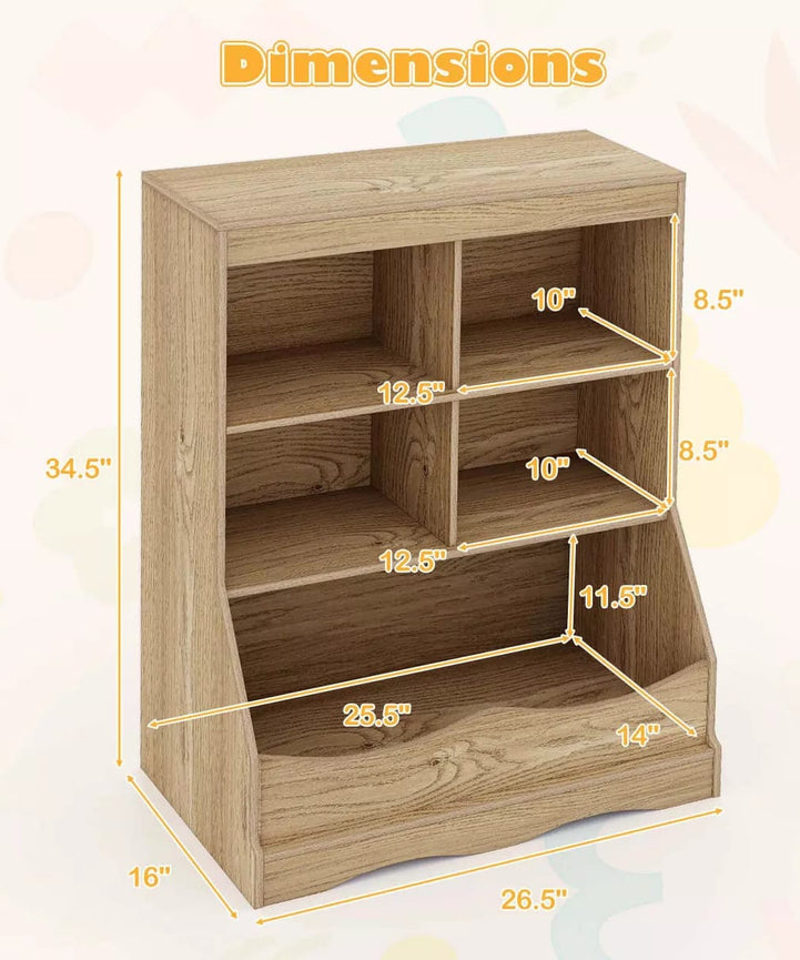 Children's room organizing unit