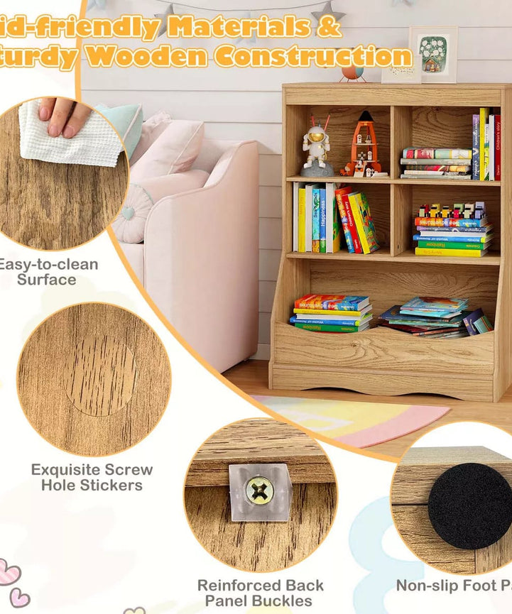 Children's room organizing unit