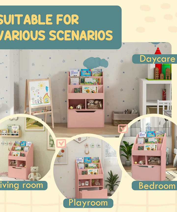 Children's room organizing unit