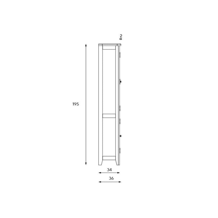 natural wood niche