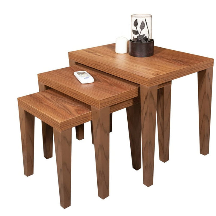 Three nested tables