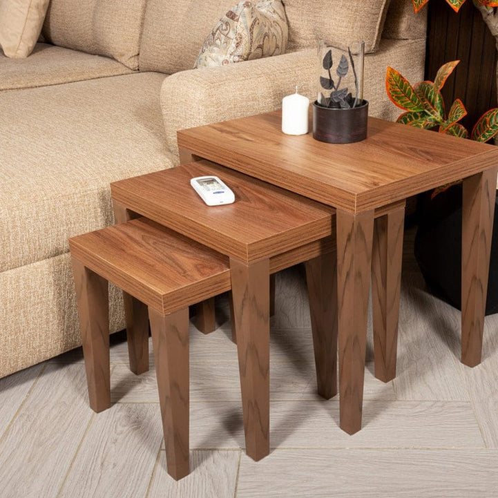 Three nested tables