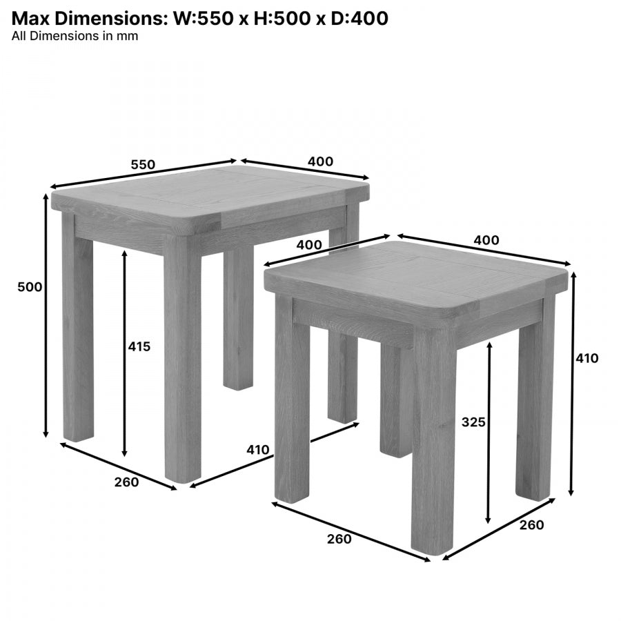 nesting tables
