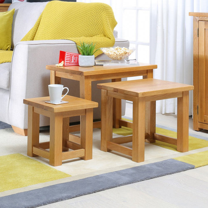 Three nested tables
