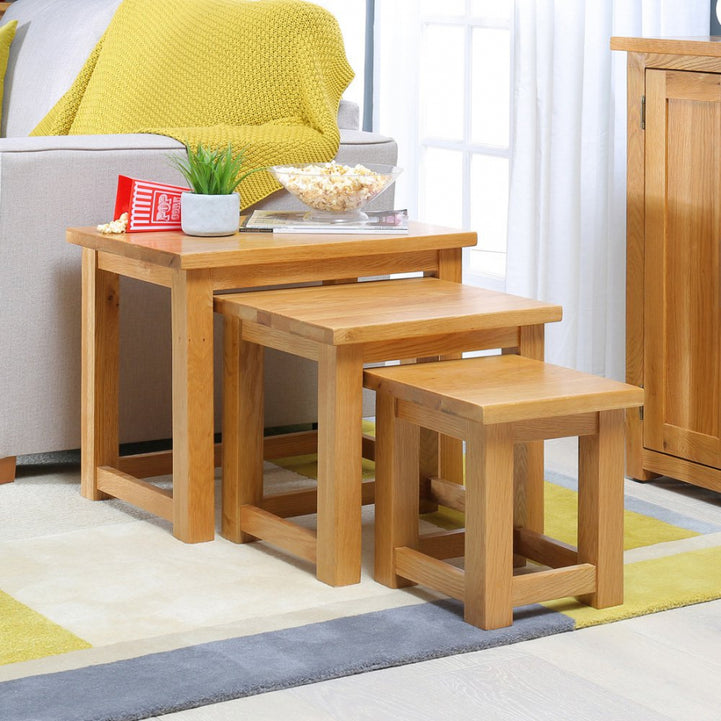 Three nested tables