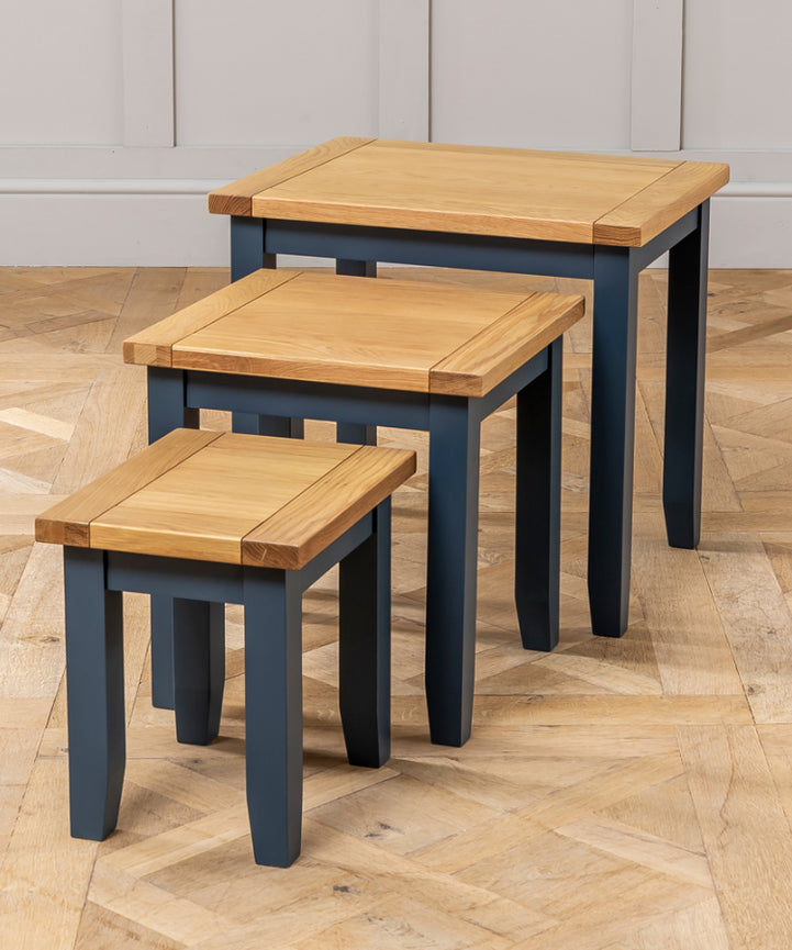 Three nested tables