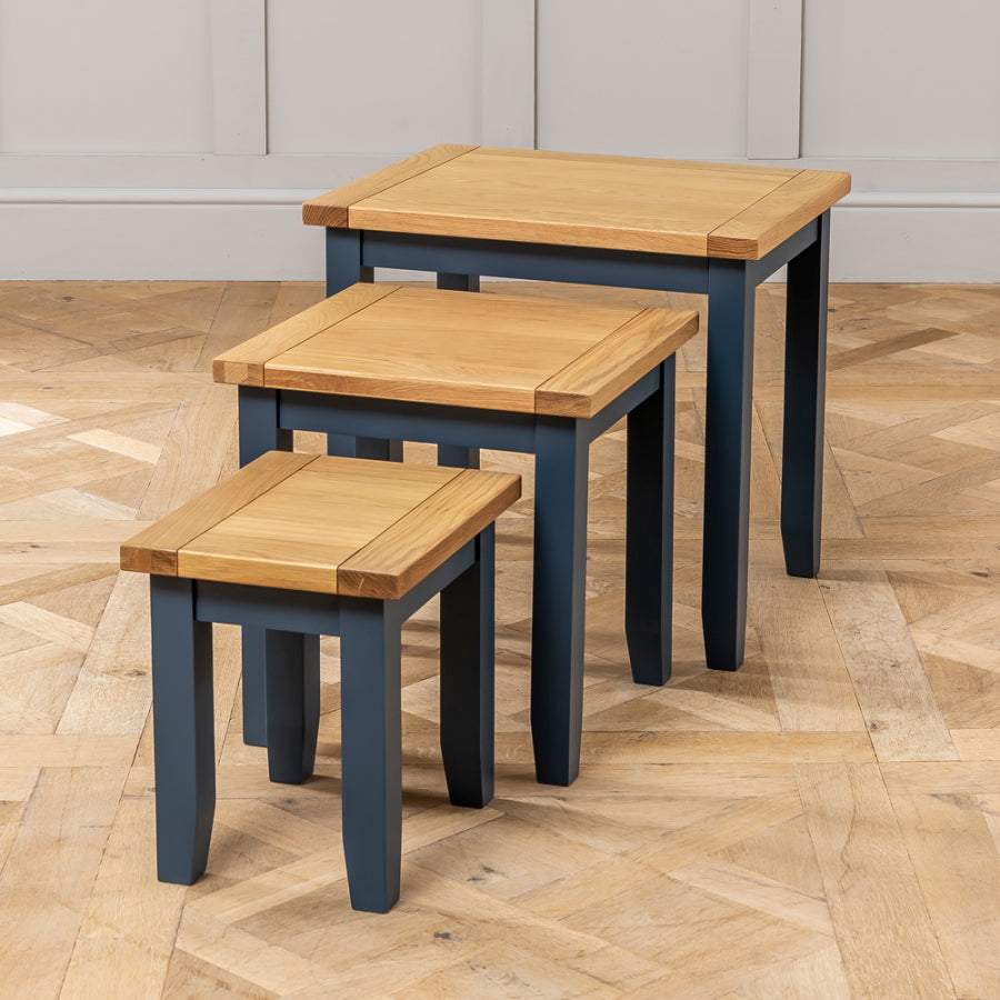 Three nested tables