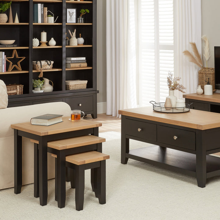 Three nested tables