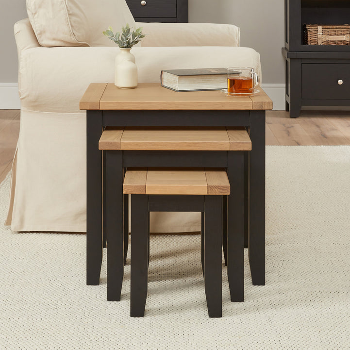 Three nested tables