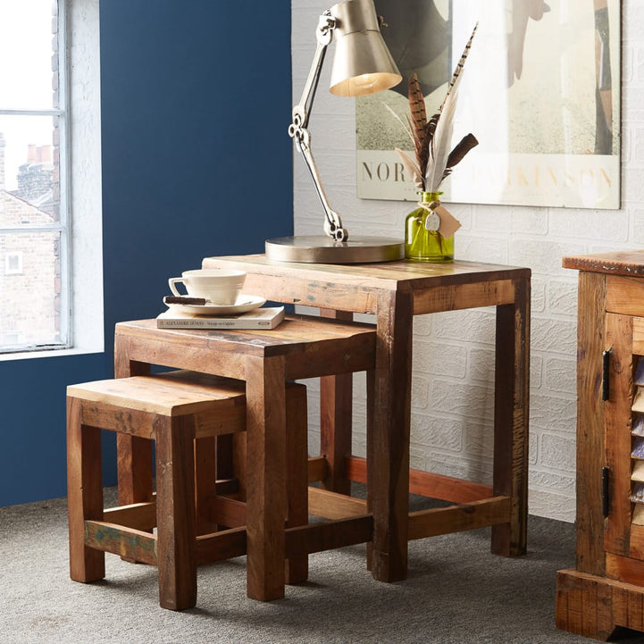 Three nested tables