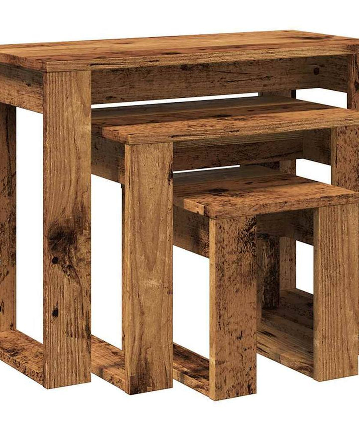 ثلاث ترابيزات متداخلة