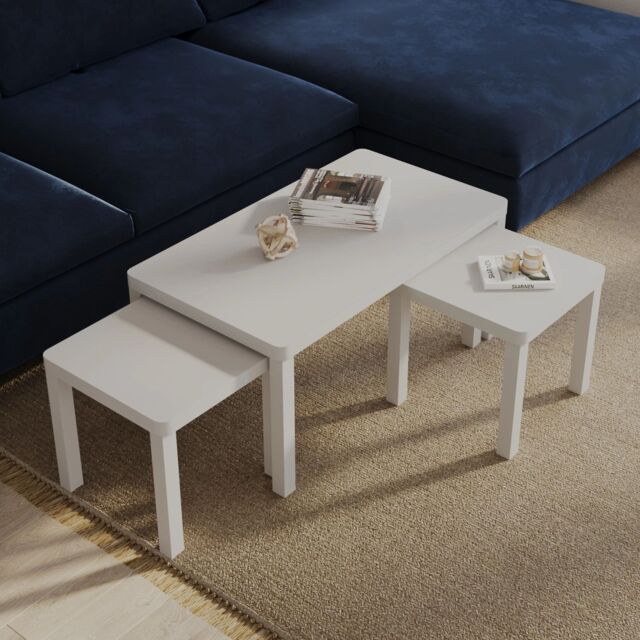 ثلاث ترابيزات متداخلة