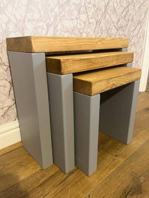 ثلاث ترابيزات متداخلة