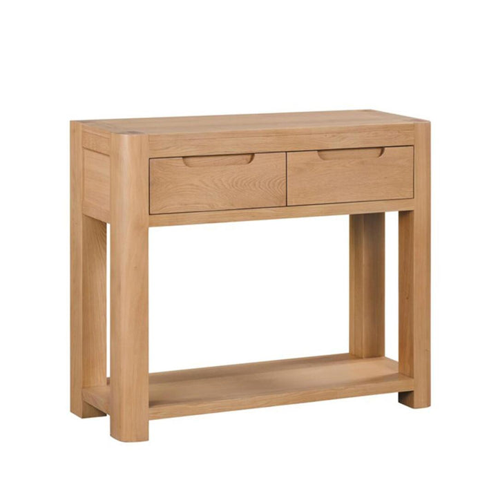 Natural Swedish wood console
