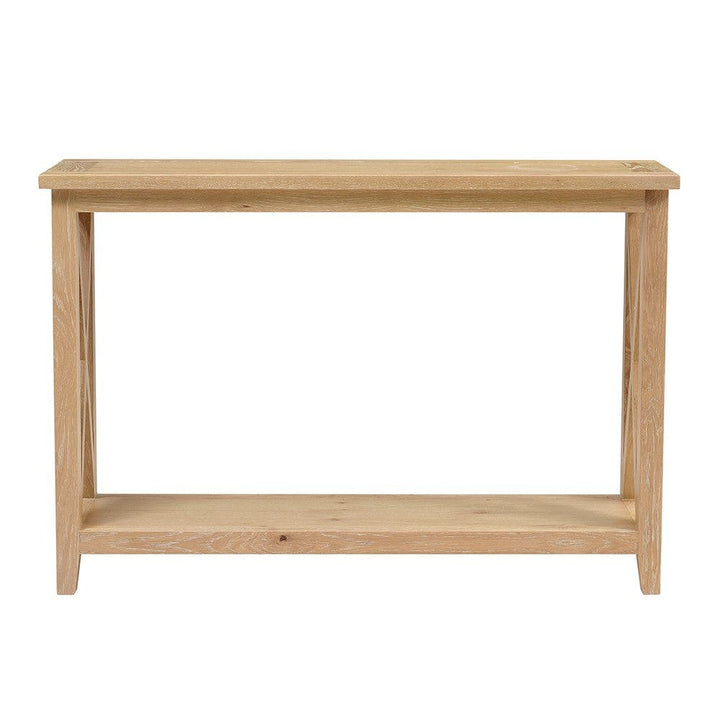 Natural Swedish wood console