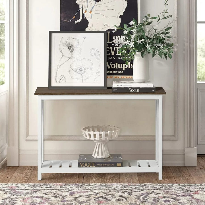 Natural Swedish wood console