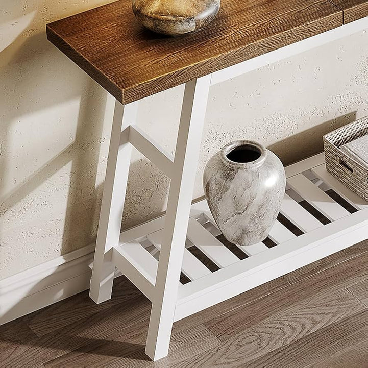 Natural Swedish wood console