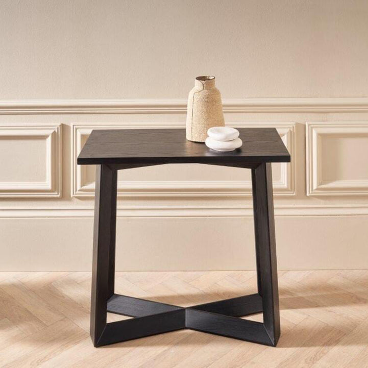 Natural Swedish wood console