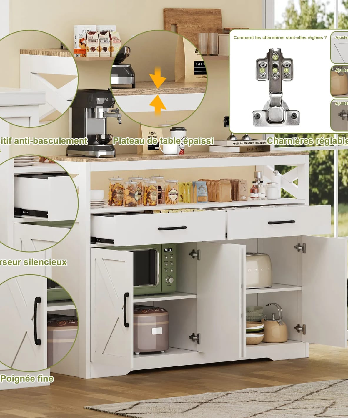 Kitchen side unit