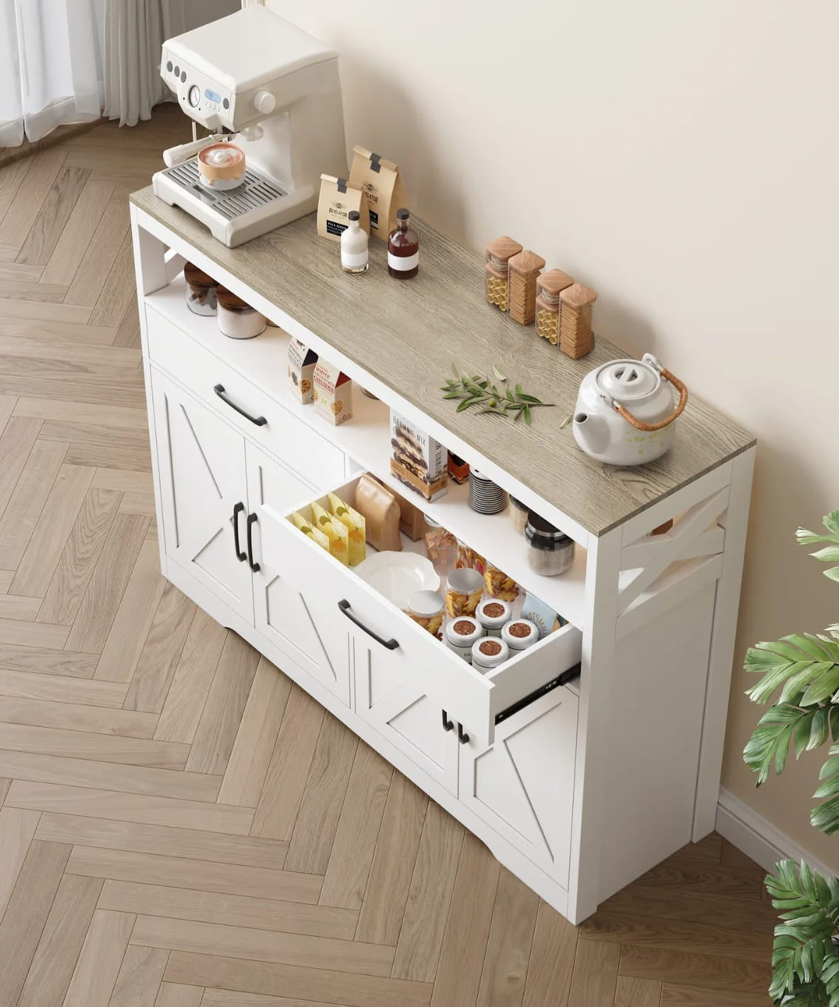 Kitchen side unit