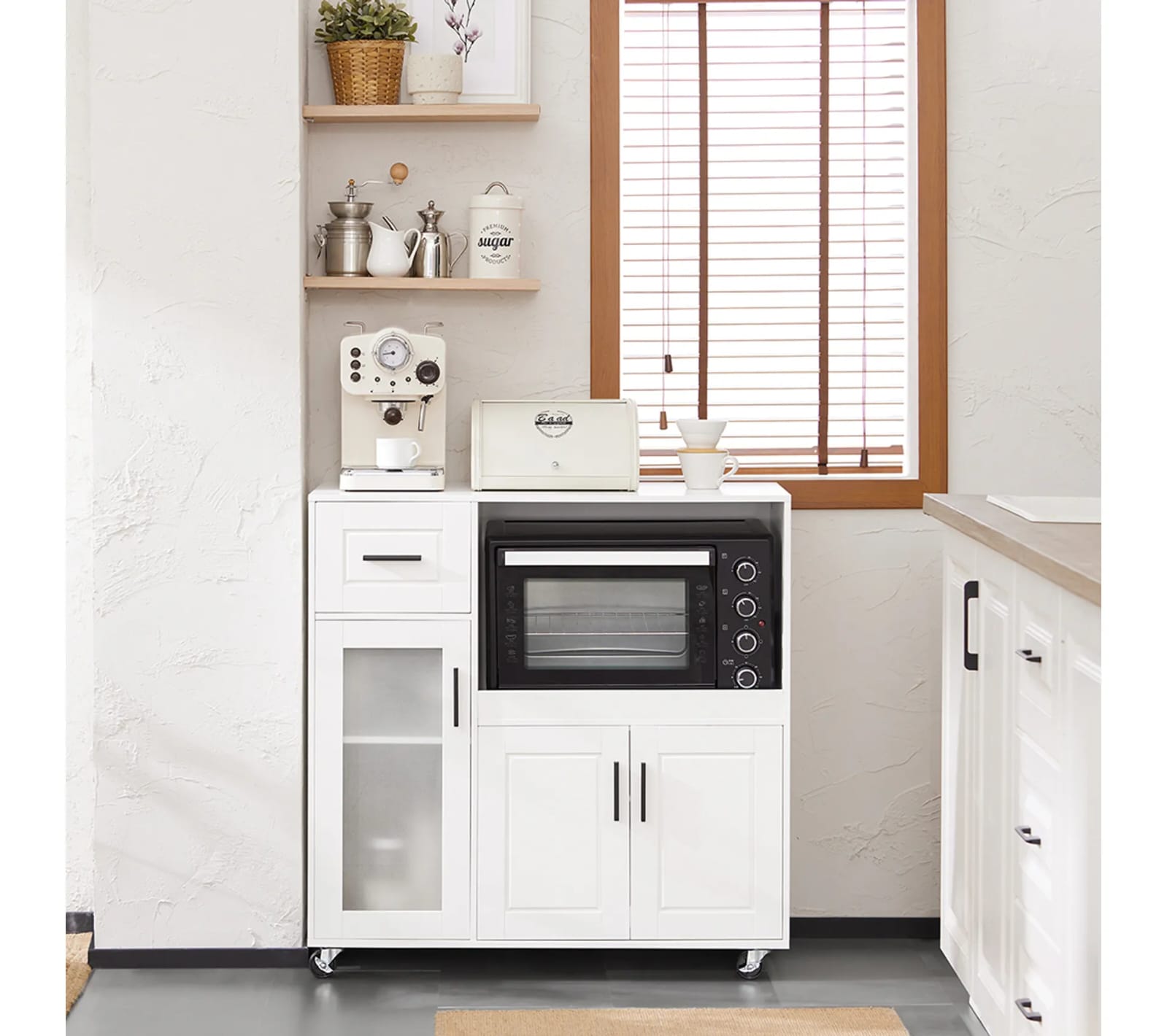 Side kitchen unit