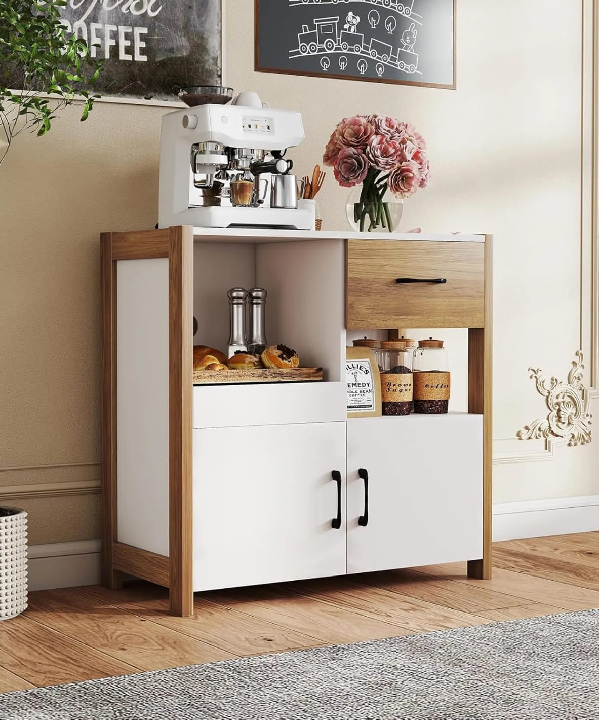 Kitchen side unit