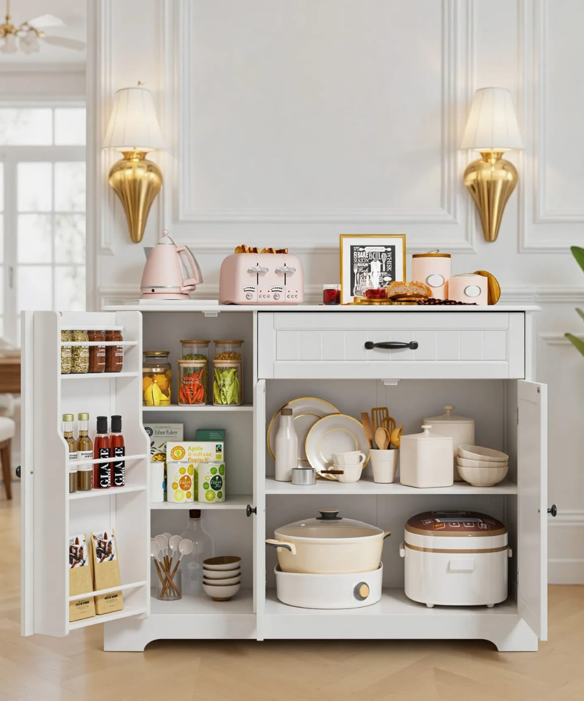 Kitchen side unit
