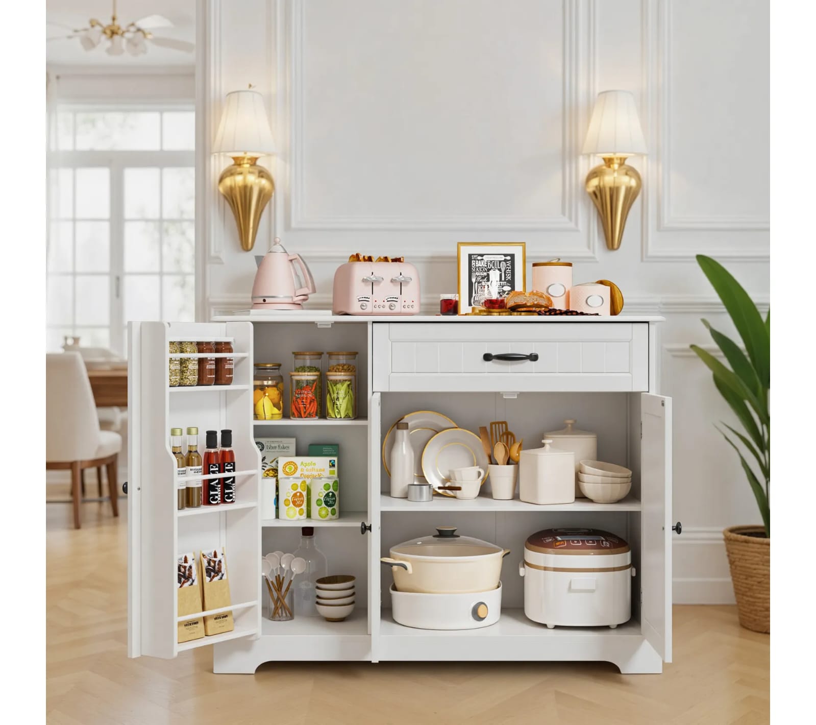 Kitchen side unit