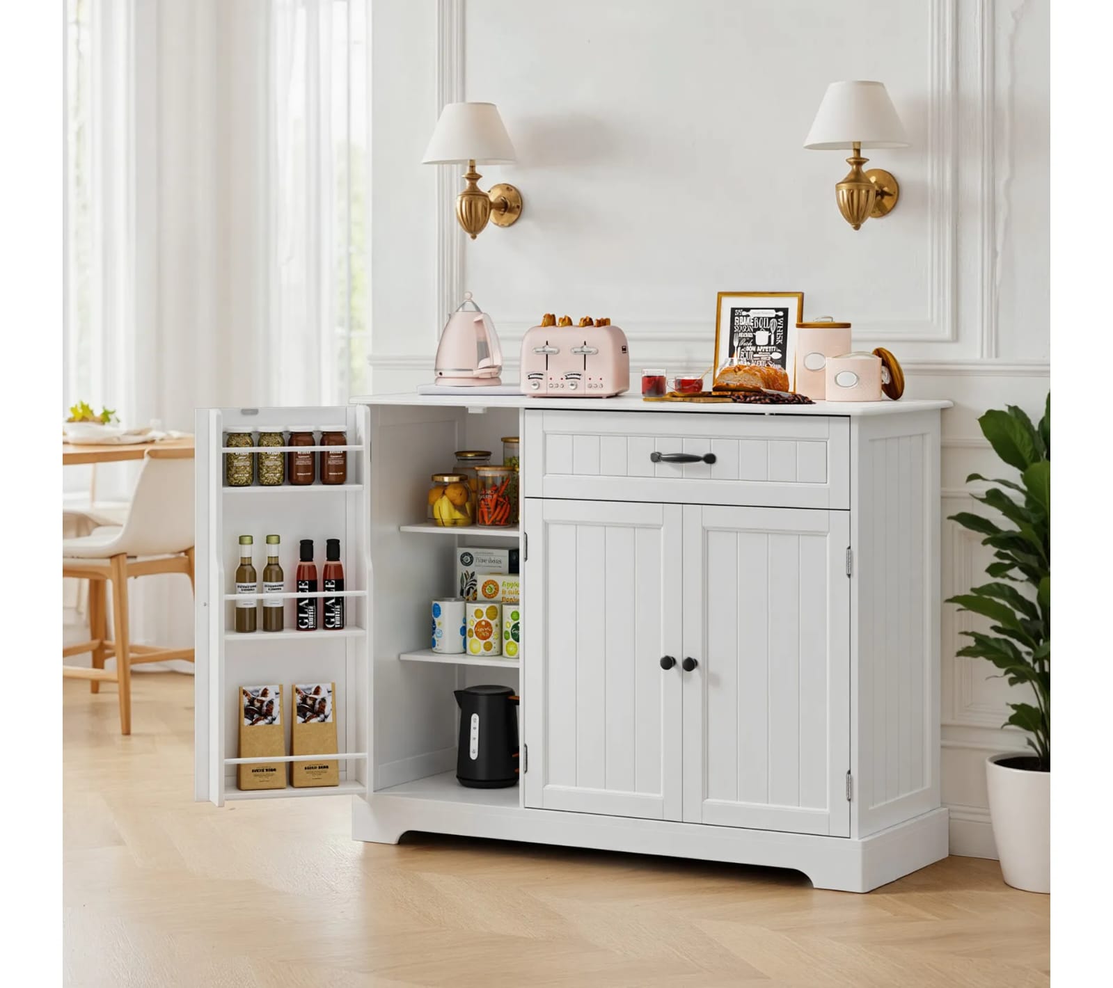 Kitchen side unit